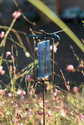Tuteur Verre Libellule