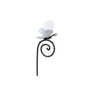 Plant stake White Butterfly