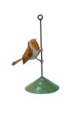 Suet feeder red robin New 2023