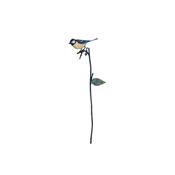 Plant stake flowerpot Chickadee