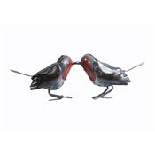 Couple de Rouge gorge