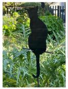 Tuteur Silhouette Chat (Création non expédiée par la poste)