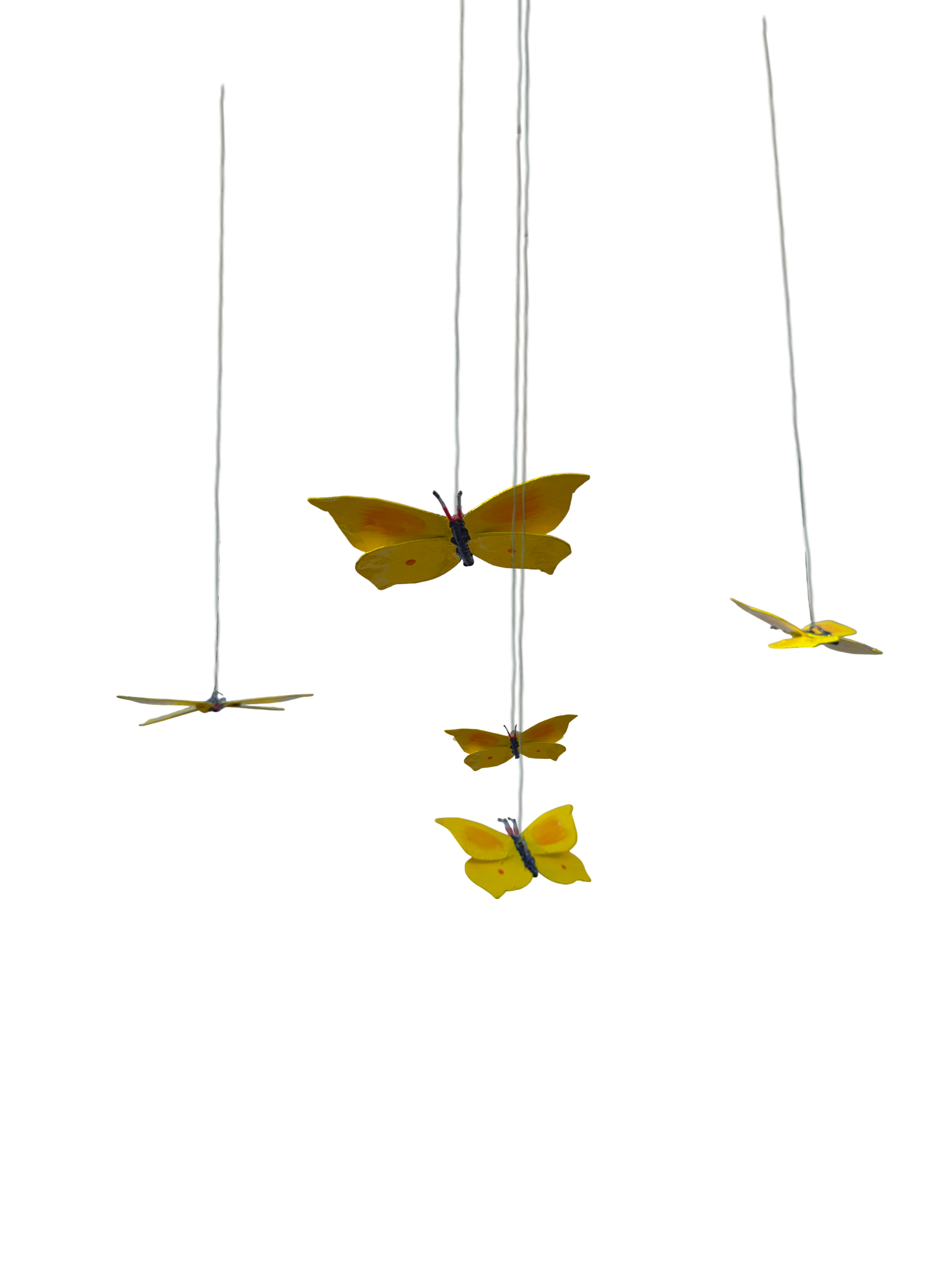 Papillon Citron de Provence (jaune) à suspendre