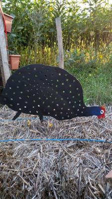 Silhouette Pintade (modèle4)