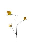 Tuteur 3 Papillons Jaunes Citron de Provence
