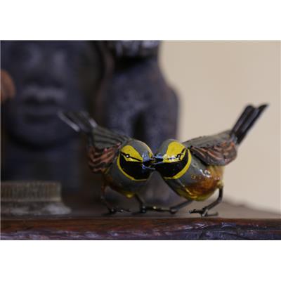 Couple de Bruant zizi