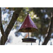 Hanging Bird feeder Red