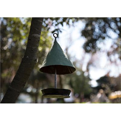 Hanging Bird feeder Green