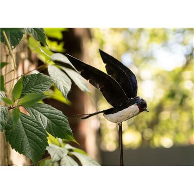 Swallow open wings plant holder